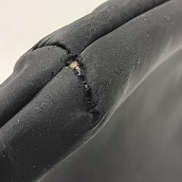 Vintage Mini Purse Black Gold Chain and Hardware - Picture 9 of 14